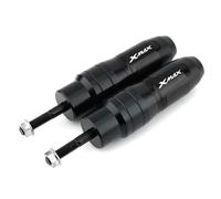 Falling Protection Motorcycle Exhaust Frame Slider For XMAX 125 250 300 400 XMAX250 XMAX300 XMAX400 Sliders Crash Protector Pad Exhaust Anti Crash pad(Black,X-2)