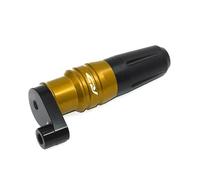 Falling Protection Motorcycle Exhaust Frame Sliders For R7 YZFR7 YZF-R7 YZF 2021-2023 Slider Anti Crash Caps Protector Exhaust Anti Crash pad(Gold)