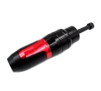 Falling Protection Motorcycle Exhaust Slider Crash Protector For KAWASAKI For NINJA300 For NINJA650 For NINJA1000 For NINJA 300 650 Frame Sliders Pad Exhaust Anti Crash pad(Red,X-1)