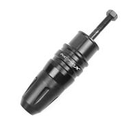 Falling Protection Motorcycle Exhaust Slider Crash Protector For NC750X NC 750 X 750X Frame Sliders Pad Falling Protection Exhaust Anti Crash pad(Black)