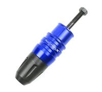 Falling Protection Motorcycle Exhaust Slider Crash Protector For NC750X NC 750 X 750X Frame Sliders Pad Falling Protection Exhaust Anti Crash pad(Blue)