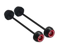 Falling Protection Motorcycle Front Rear Wheel Axle Fork Crash Slider Protector For BMW S1000 XR S1000XR 2015-2019 Anti Collision Protection Frame Sliders Protector(RED,Front and rear)