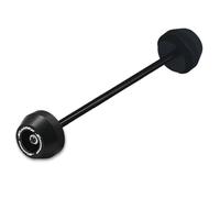 Falling Protection Motorcycle Front Rear Wheel Axle Fork Slider Crash Protector Pad For BMW S1000RR S 1000 RR 2009-2018 Anti Collision Protection Frame Sliders Protector(Black,REAR)