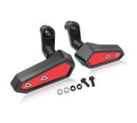Falling Protector Bar Fit For Ninja 500 Z500 SE NINJA500 2024-2025 Frame Slider Protector Motorcycle Engine Anti-collision Ball Anti Crash Protector(Red)