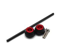 Falling Protector Bar Suitable Fit For TRIUMPH 675 STREET TRIPLE RS 2017 2018 Motorcycle Modified Front And Rear Axle Protector Anti-collision Slider Ball Exhaust Frame Sliders(Front wheel red)