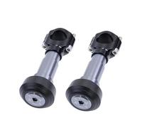 Falling Protector Bar Universal Motorcycle Accessories Anti-drop Balls Anti-drop Bar Bumper Fit For QJMOTO ZHUI350 Anti Crash Protector(B Titanium)