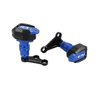 Falling Protector Sliders For YZF R3 R25 YZF-R3 YZFR3 2015-2019 Motorcycle CNC Frame Slider Falling Protection Fairing Guard Crash Pad Protector Crash Pad Protector(BLUE)