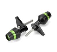 Falling Protector Sliders Frame Slider Crash Protector For Aprilia RSV4 RR/RF/Tuono 1100 RR/Factory/APRC Tuono V4R Engine Guards Crash Pad Falling Protection Crash Pad Protector(GREEN)