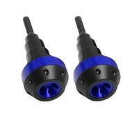 Falling Protector Sliders Motorcycle Accessories Frame Sliders Anti Crash Protector For GSXS 750 GSX-S 1000 1000GT CNC Pad Falling Protection Guard(BLUE,X-2)