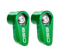 Falling Protector Sliders Motorcycle CNC Front Rear Wheel Sensor Protection Guard Cover For KAWASAKI For Z900 For Z650 For Z400 For Ninja 650 400(Green,X-4)
