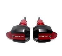 Falling Protector Sliders Motorcycle Crash Protector CNC Engine Cover Frame Sliders For FZ1 FZ6 FZ8 For FAZER FZ1N FZ6N FZ8N No Cut Engines Slider(RED,X-4)