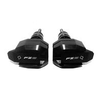 Falling Protector Sliders Motorcycle Crash Protector CNC Engine Cover Frame Sliders For FZ1 FZ6 FZ8 For FAZER FZ1N FZ6N FZ8N No Cut Engines Slider(Black,X-4)