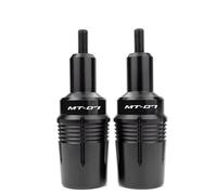 Falling Protector Sliders Motorcycle Falling Protection Frame Sliders Crash Protectors For MT 03 09 07 MT09 MT03 MT07 MT-09/SP MT-03 2014-2025 Crash Pad Protector(Black,X-3)