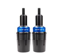 Falling Protector Sliders Motorcycle Falling Protection Frame Sliders Crash Protectors For MT 03 09 07 MT09 MT03 MT07 MT-09/SP MT-03 2014-2025 Crash Pad Protector(BLUE,X-3)