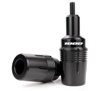 Falling Protector Sliders Motorcycle Frame Sliders Crash Protector Falling Protection For SUZUKI GSX 750 GSX-S S750 1000 GSXS GT 750 GSXS GSR 750 Crash Pad Protector(Black,1000)