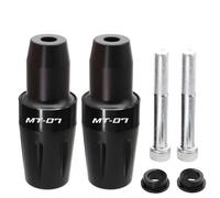 Falling Protector Sliders Motorcycle Frame Sliders Crash Protector For MT07 MT-07 2014-2025 FZ07 Tracer 700/GT 7 Engine Guard Falling Protection Pad Crash Pad Protector(Black)