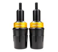 Falling Protector Sliders Motorcycle Frame Sliders Falling Protection Crash Protector Pad For Kawasaki For Z900 For Z900RS For Z 900 SE 2017-2024 2023 Crash Pad Protector(Gold)