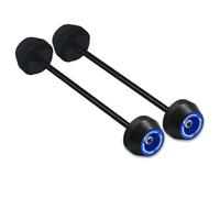 Falling Protector Sliders Motorcycle Front Rear Wheel Axle Fork Slider Crash Protector Pad For BMW S1000RR S 1000 RR 2009-2018 Anti Collision Protection Crash Pad Protector(BLUE,Front and rear)