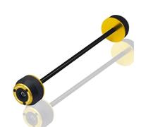 Falling Protector Sliders Motorcycle Rear Wheel Axle Fork Slider Crash Protector Pad For TMAX530 DX SX TMAX560 Tmax 530 560 Anti Collision Protection Crash Pad Protector(Gold,Rear 530)