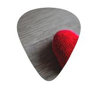 Falling Red Heart Guitar Picks Set-Premium Abs Material,Various Thicknesses-Enhance Your Playing Experience