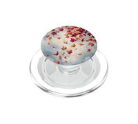Falling Red Maple Leaves Autumn Blue Sky Oil Painting PopSockets PopGrip for MagSafe