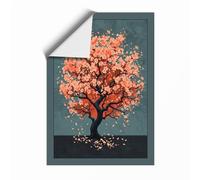 Falling Seasons Modern Unframed Wall Art Print A2 (59.4×42cm), Wall Decor for Living Room, Bedroom, Office & Home, Art Gift