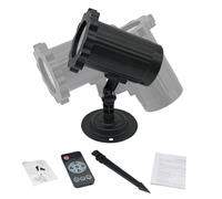 Falling Snow Projector for Christmas Season | 360 Degree Rotating Christmas Lighting Projector - Decorative Lamp Garden Wedding Party Decoration Winter Outdoor Indoor