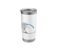 Falling Star in The Darker Sky Stainless Steel Insulated Tumbler