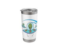 Falling Star with Aliens in the Sky Stainless Steel Insulated Tumbler