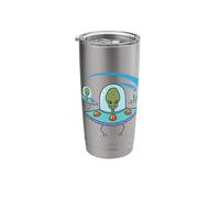 Falling Star with Aliens in the Sky Stainless Steel Insulated Tumbler