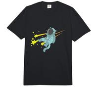 Falling Star with Astronaut Sky Comfort Colors Adult Heavyweight T-Shirt