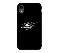 Falling Stars with UFO Night Sky Case for iPhone XR