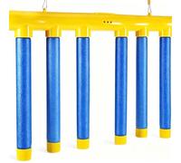 Falling Sticks Catching Game, Drop It Catch It Activity With 3 Descending Velocities, Fast Reflexes Practice Toy For All Ages, Manual-Visual Coordination, Blue