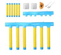 Falling Sticks Catching Game, Reaction Game with Adjustable 3 Speed, Reflex Challenge Competitive Game, Developing Children's Responsiveness yellow