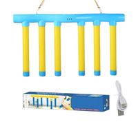 Falling Sticks Game Toy, Reflex Catching Games, Interactive Hand Eye Coordination Reactivity, Remote Control 3 Adjustable Speed Reflex Drop Sticks Game for Kids & Adults (Yellow)