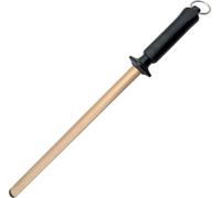 Fallkniven D12 Diamond Sharpening Rod 12in Oval Steel Coated Honing Hanger Ring