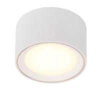 Nordlux Fallon 3 Step Dimming Indoor Downlight/Ceiling Light White Metal, Intergrated LED Mains Powered-Bedroom, Living Room, Kitchen, Office, Bedside or Study. IP20, Class 2 (Double Insulated)