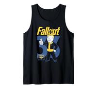 Fallout 33 Vault Boy Pose Vault-Tec TV Show Tank Top