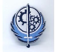 Fallout 4 Game, Brotherhood of Steel Logo Iron Sew on Embroidered Patch