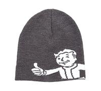 FALLOUT 4 Unisex Vault Boy Approves Beanie Hat, Grey, One Size