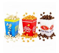 Fallout 8.5-Inch Popcorn Bucket Container Set of 3 | Nuka-Cola, Vault Boy, Sugar Bombs