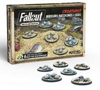 Modiphius Entertainment Fallout Wasteland Warfare Mirelurk Hatchlings And Eggs Creatures Miniatures Set