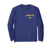 Fallout Front and Back Vault-Tec Vault Suit 33 TV Show Long Sleeve T-Shirt