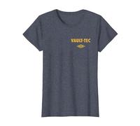 Fallout Front and Back Vault-Tec Vault Suit 33 TV Show T-Shirt, Women, Heather Blue, Small