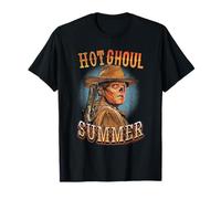 Fallout Hot Ghoul Summer Wild West Spooky Gamer TV Show T-Shirt