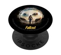 Fallout Leaving the Vault Skull Video Game TV Show Poster PopSockets Adhesive PopGrip