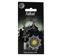 Fallout Limited Edition Vault Door Keyring - Officially Licensed Metal Keychain Collectible, Gamer Accessory, Post-Apocalyptic Memorabilia, Gift for Fallout Fans & Vault-Tec Collectors