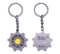 Fallout Limited Edition Vault Door Keyring - Officially Licensed Metal Keychain Collectible, Gamer Accessory, Post-Apocalyptic Memorabilia, Gift for Fallout Fans & Vault-Tec Collectors