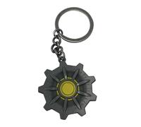 Fallout Limited Edition Vault Door Keyring - Officially Licensed Metal Keychain Collectible, Gamer Accessory, Post-Apocalyptic Memorabilia, Gift for Fallout Fans & Vault-Tec Collectors
