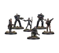 Modiphius Entertainment: Fallout: Miniatures - Brotherhood of Steel - Appalachian Command - 6 Resin Figures, Unpainted & Unassembled, Tabletop RPG